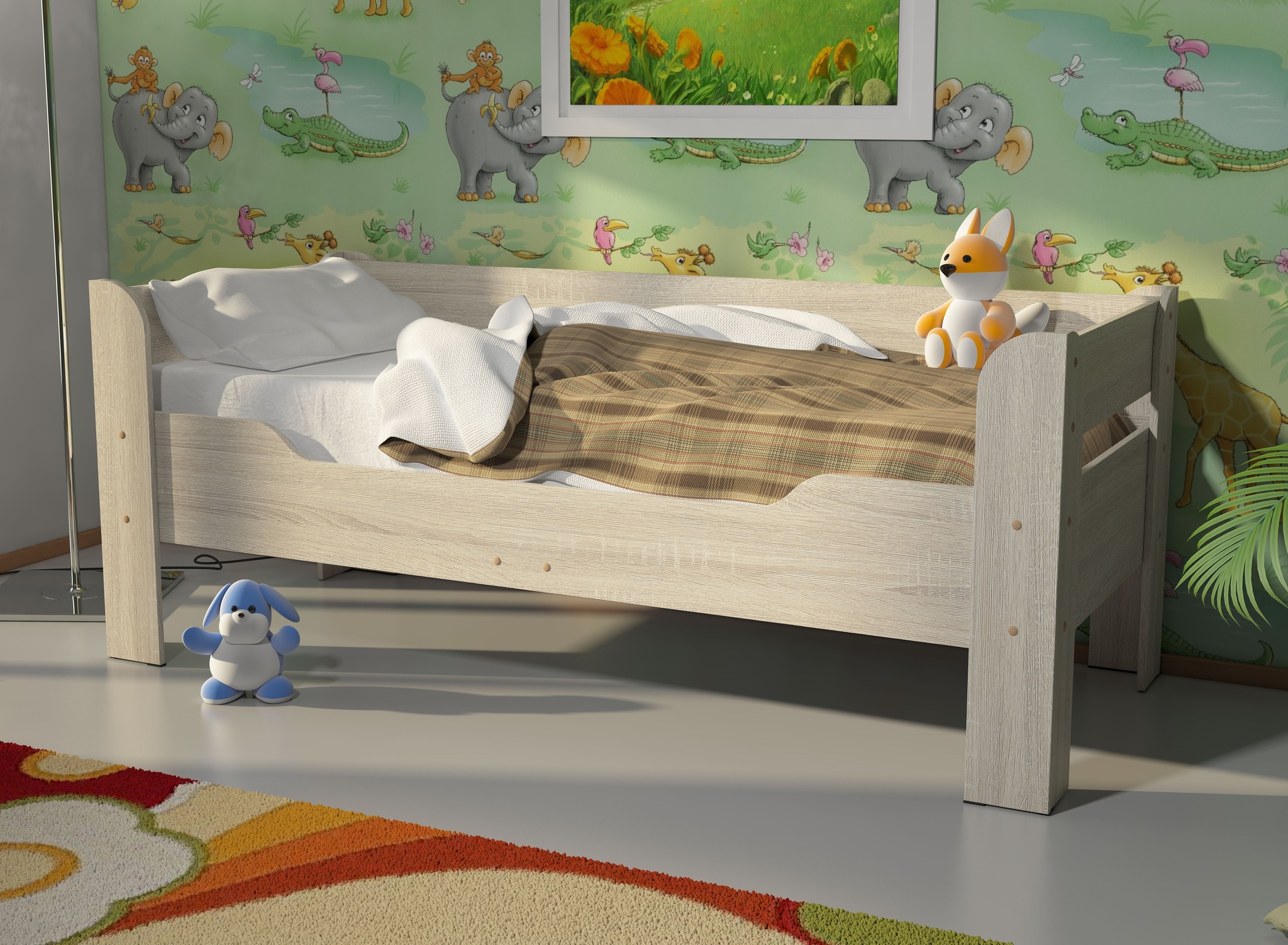 детская кровать от 4